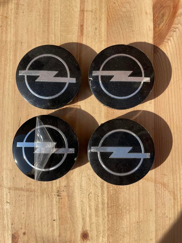 Opel Naafkappen 56mm - Set van 4, Auto diversen, Ophalen of Verzenden, Gebruikt