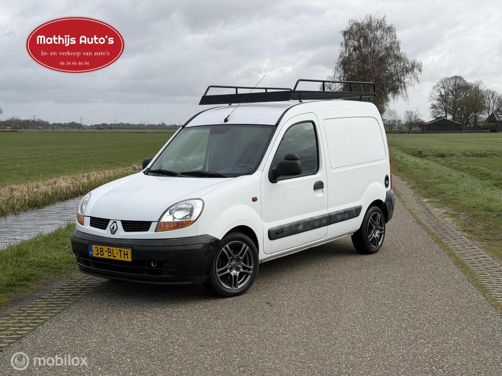 Renault Kangoo Express 1.2 Confort benzine grijs kenteken!, Auto's, Bestelauto's, 4 cilinders, Origineel Nederlands, Bedrijf, Handgeschakeld