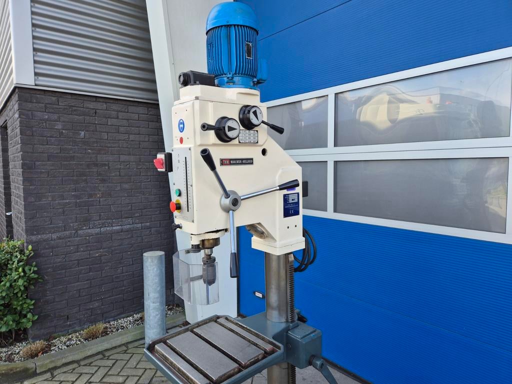 ERLO TS-32 TANDWIELAANGEDREVEN KOLOMBOORMACHINE Nette Staat!, Ophalen of Verzenden, Erlo, Kolomboormachine, Gebruikt