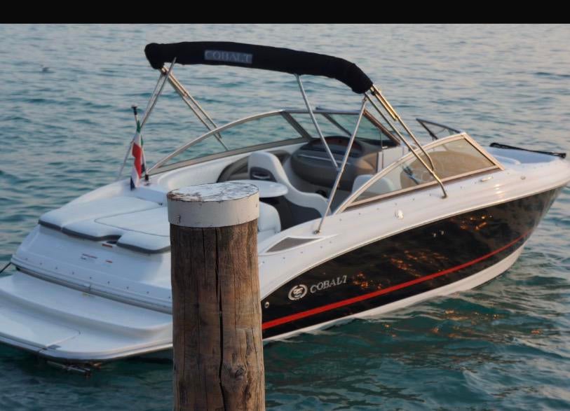 Cobalt WS222 uit 2011 met gekeurde trailer en V8 motor, Ophalen, Gebruikt, Binnenboordmotor, 6 meter of meer