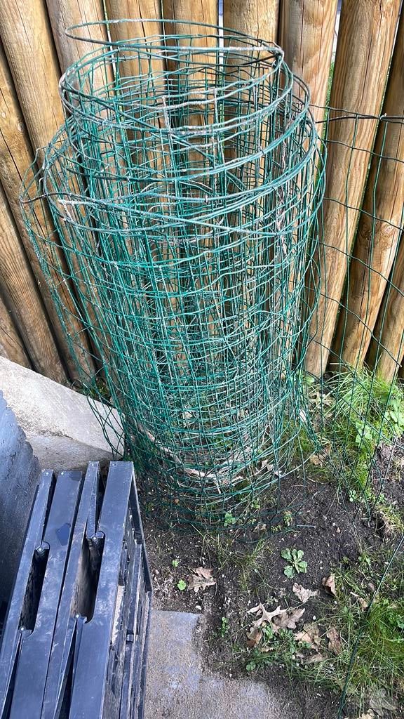 Draad van oud hek gratis, Ophalen, Gebruikt, Minder dan 10 meter