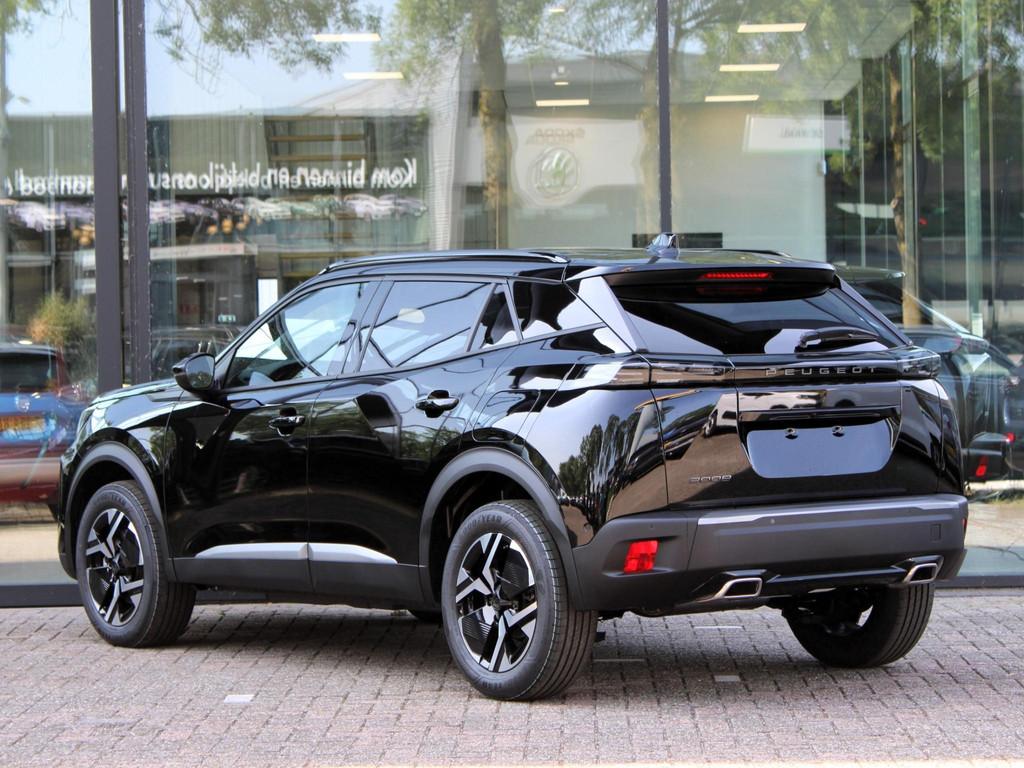Peugeot e-2008 Allure Avantage 54 kWh VOORRAAD KORTING, 12 maanden, Stof, 156 pk, Zwart