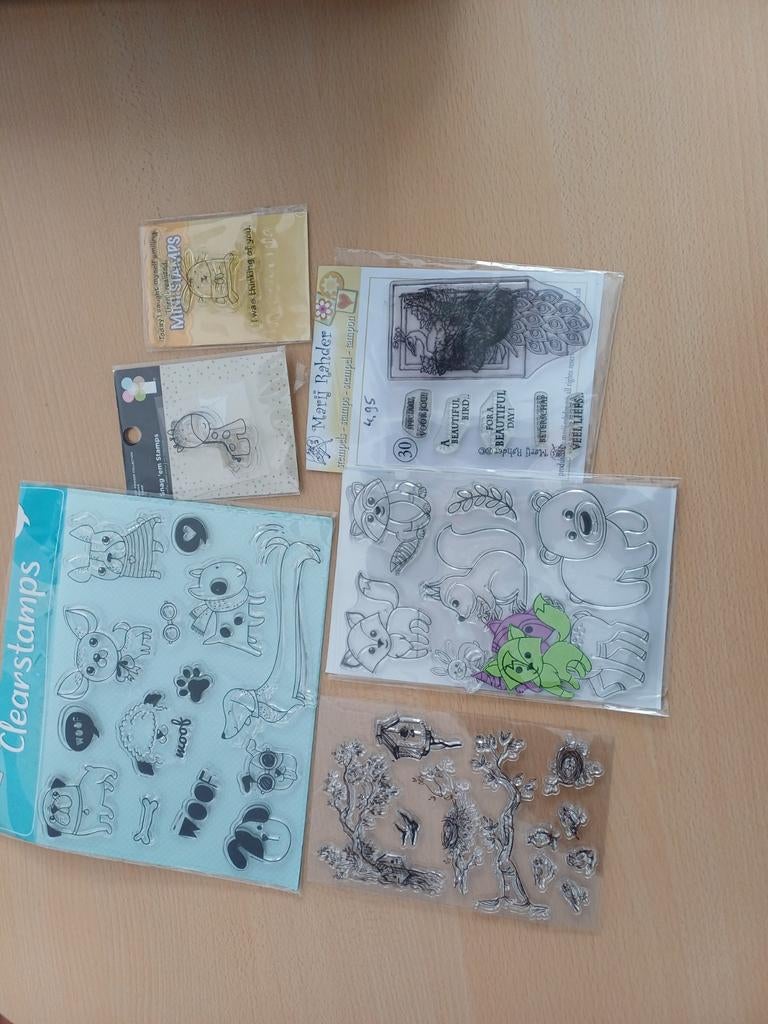 Stempels 2, Ophalen of Verzenden, Gebruikt, Clearstamp