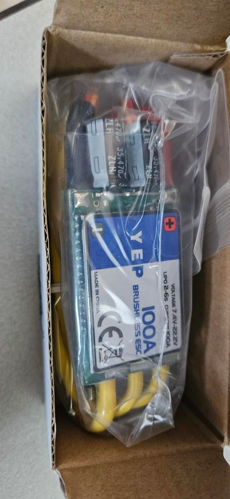 YEP 100A Brushless ESC, Ophalen of Verzenden, Nieuw