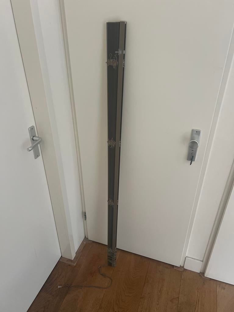 Luxaflex Bruin 160x180 cm - Zo goed als nieuw, Huis en Inrichting, Stoffering | Gordijnen en Lamellen, Ophalen, Zo goed als nieuw