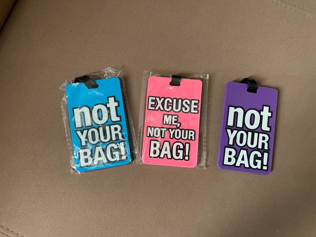 BAGAGE LABELS  NIEUW, Overige materialen, Nieuw, Minder dan 50 cm, Ophalen of Verzenden