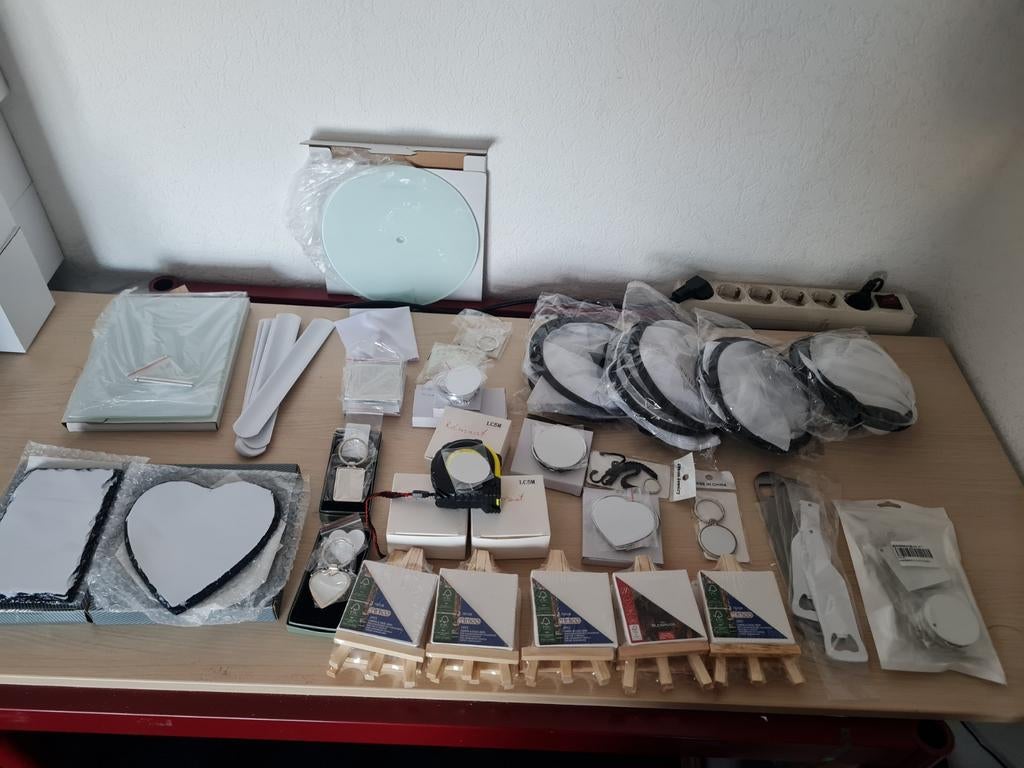 Groot pakket sublimatieproducten., Ophalen of Verzenden, Nieuw