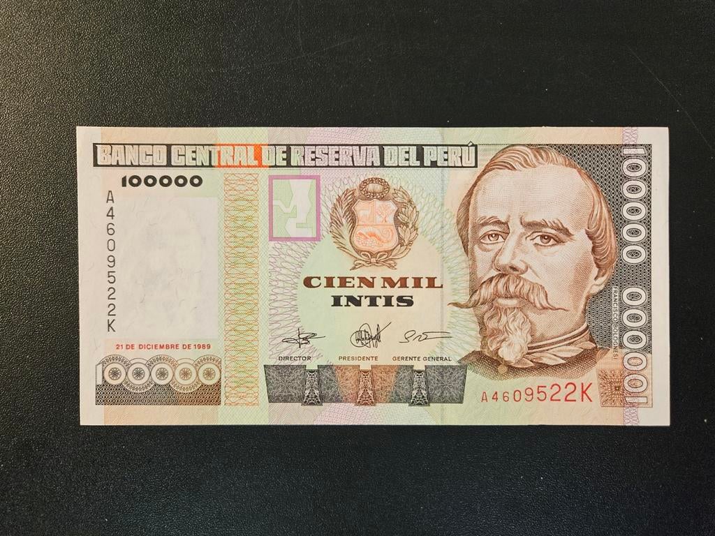 Peru pick 145 1989 UNC, Ophalen of Verzenden, Zuid-Amerika, Los biljet