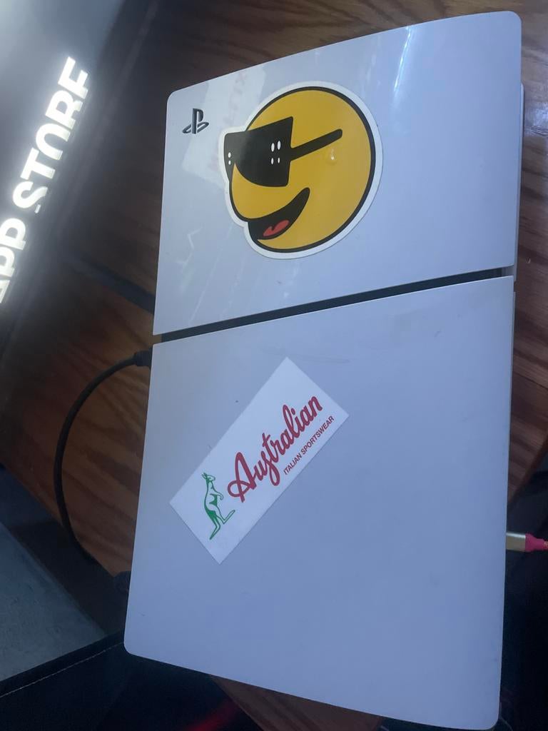 PS5 wit in goeie staat, Ophalen of Verzenden, Gebruikt, Playstation 5