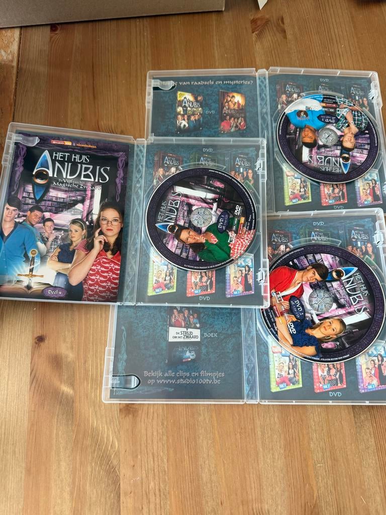 Het Huis Anubis: De Vijf van het Magische Zwaard Deel 4, Avontuur, Gebruikt, Verzenden, Boxset