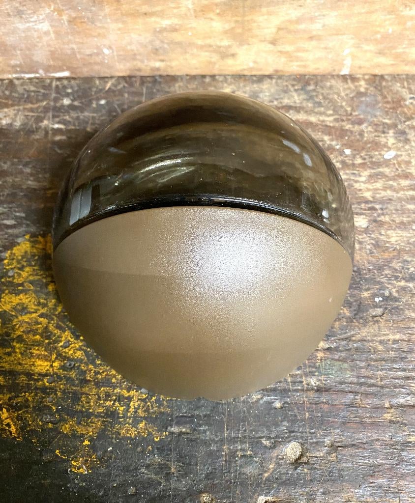 Leuke HP Leuchten Lamp ( vintage retro space age Herda ), Ophalen of Verzenden, Zo goed als nieuw, Glas, Vintage space age