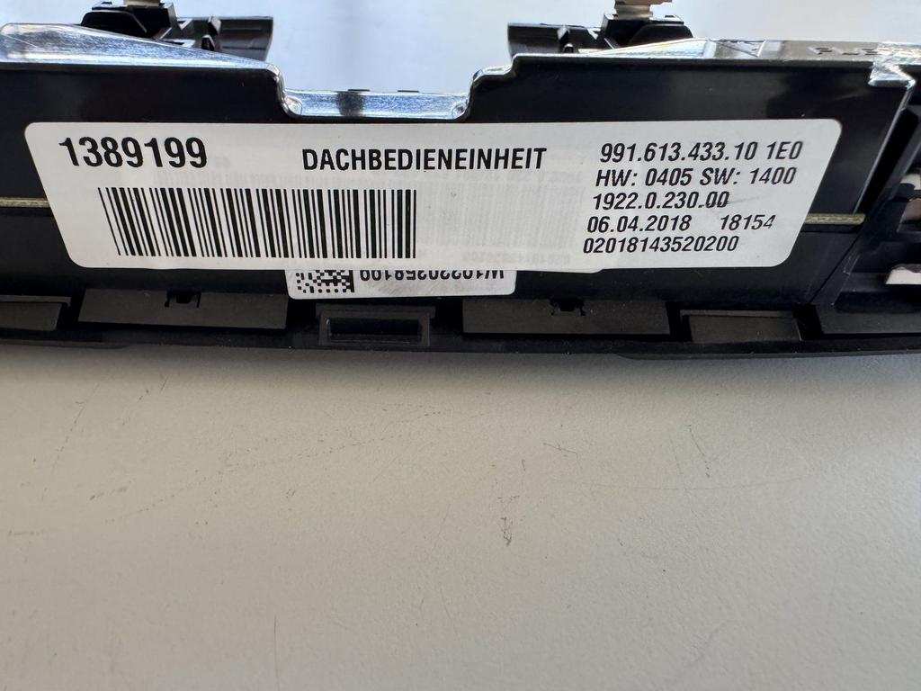 Porsche 991.613.433.10 bedieningspaneel, Gebruikt, -, -, Ophalen of Verzenden