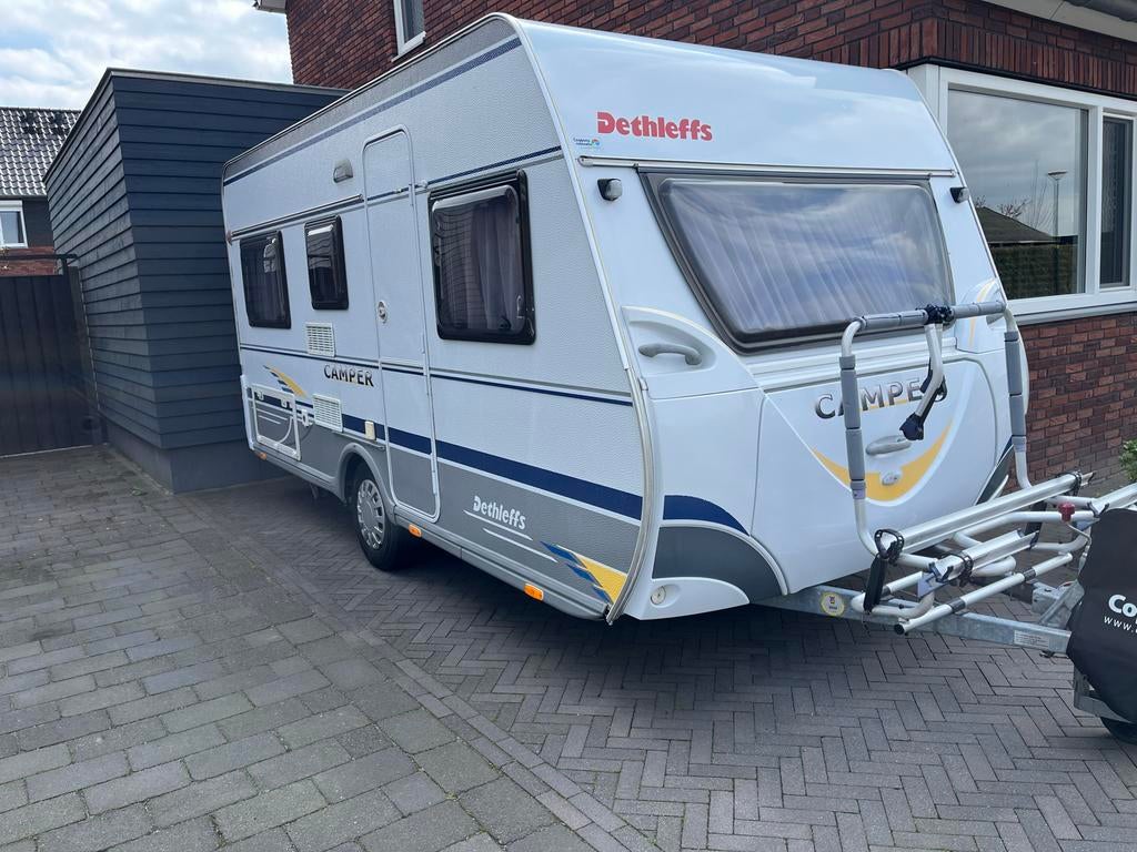 Dethleffs 430 DB Camper 2007, Caravans en Kamperen, Caravans, Vast bed, 750 - 1000 kg, Particulier, Tot en met 4