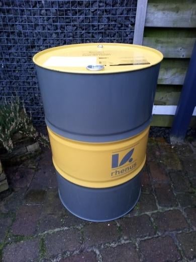 Leeg olievat, 200L, 10 euro, vuurton, bbq, sta-tafel, Tuin en Terras, Vuurkorven, Ophalen, Gebruikt, Vuurton