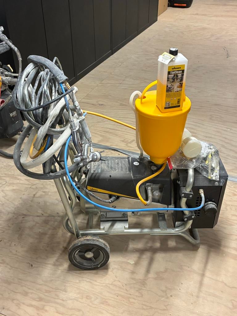Wagner AB 100 verfspuit - Professionele Airless Spuit, Ophalen of Verzenden, Gebruikt, Verfspuit of Verfpomp