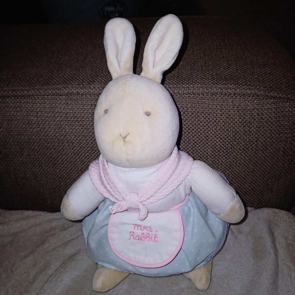 Mrs. Rabbit., eden, peter rabbit, konijn., Ophalen of Verzenden, Zo goed als nieuw, Konijn