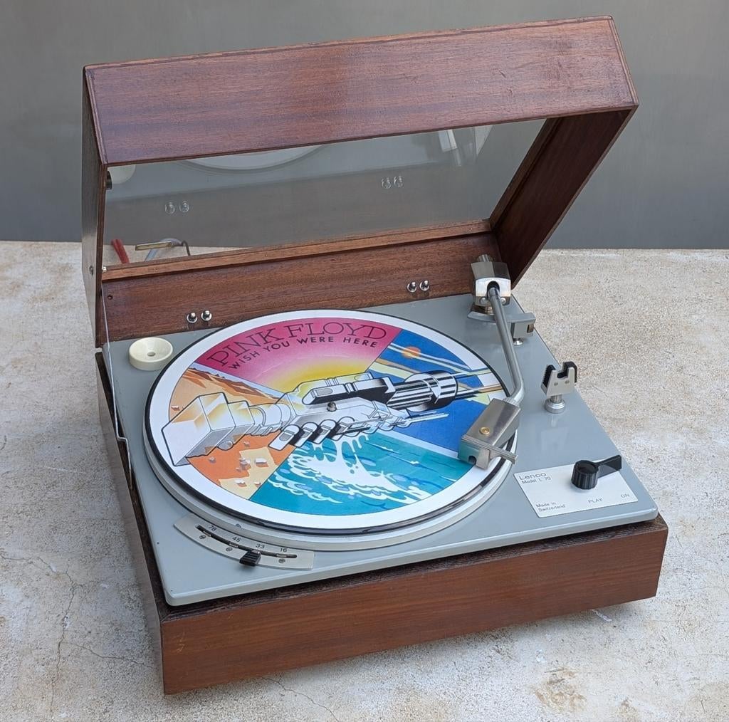 Lenco Model L 70 Gereviseerd & Retro behuizing., Ophalen of Verzenden, Overige merken