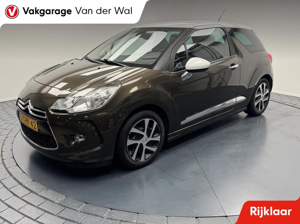 Citroen DS3 1.2 VTi So Chic Navigatie-Cr.contr-Clima-Trekhaa, Voorwielaandrijving, Euro 5, Stof, Gebruikt