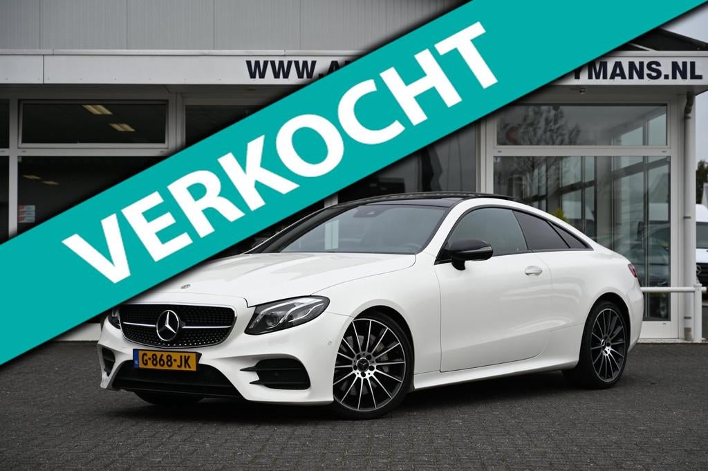 Mercedes-Benz E-klasse Coupé 300 AMG Panoramadak Premium 20, Automaat, Achterwielaandrijving, 4 cilinders, 4 stoelen