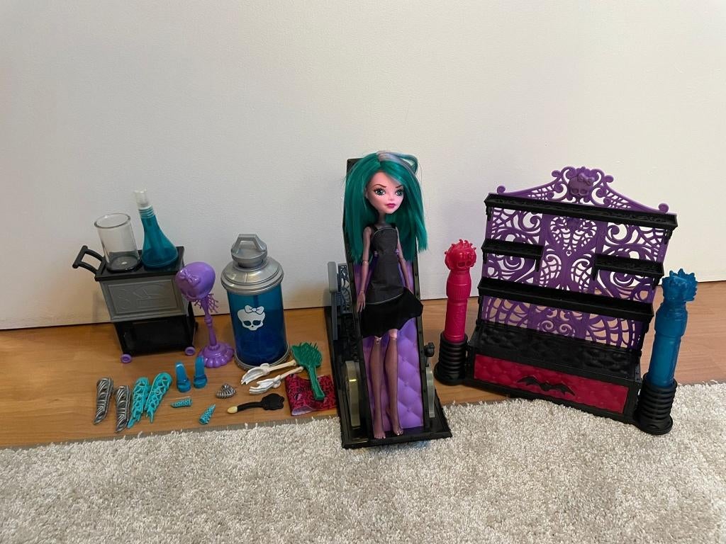 Create-A-Monster Color Me Creepy Design Lab - Monster High, Ophalen of Verzenden, Zo goed als nieuw, Overige typen