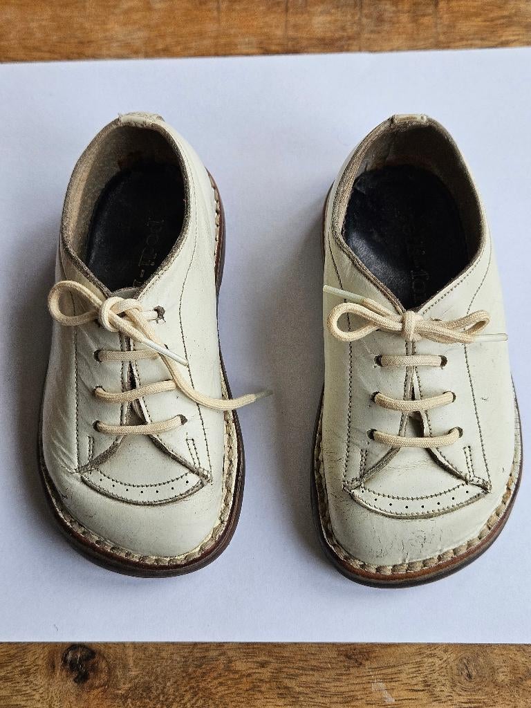 Antieke leren kinderschoenen 1930 Pedi-form, Antiek en Kunst, Ophalen of Verzenden, Kinderen