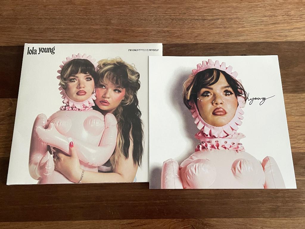 Vinyl LP Lola Young Im Only Fucking GESIGNEERD SPLATTER NEW, Ophalen of Verzenden, 2000 tot heden, Nieuw in verpakking, 12 inch