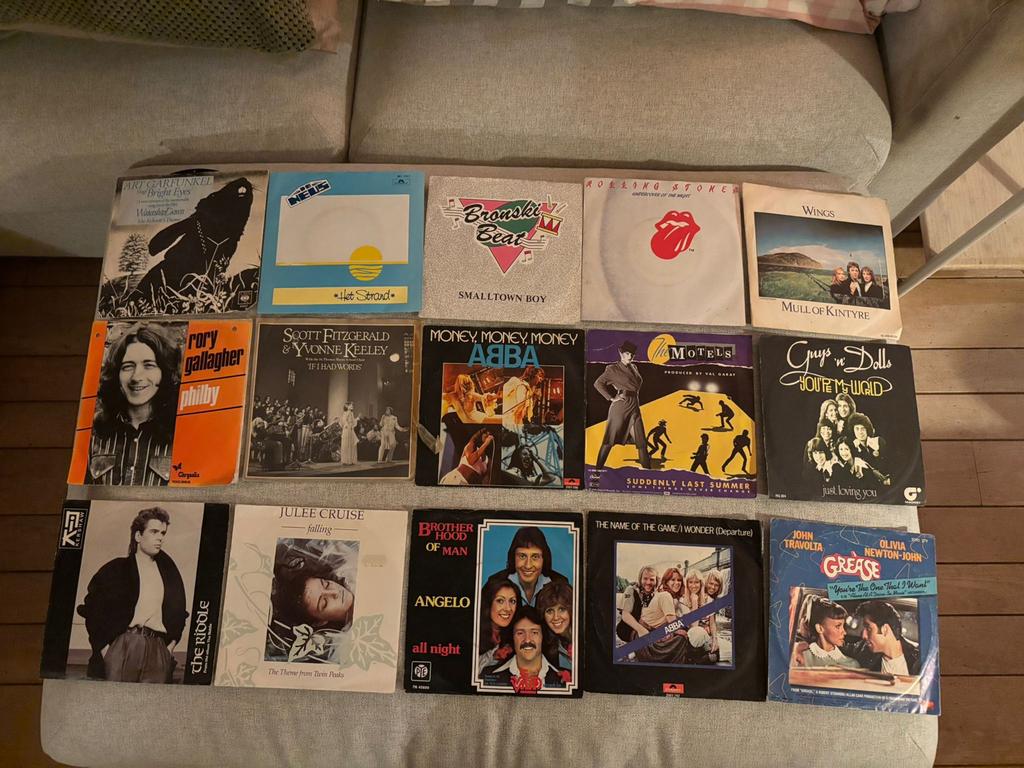 Vinyl Singles Collectie Jaren '70/'80 - Pop, Rock, Soundtrac, Gebruikt, 7 inch, Single, Ophalen of Verzenden