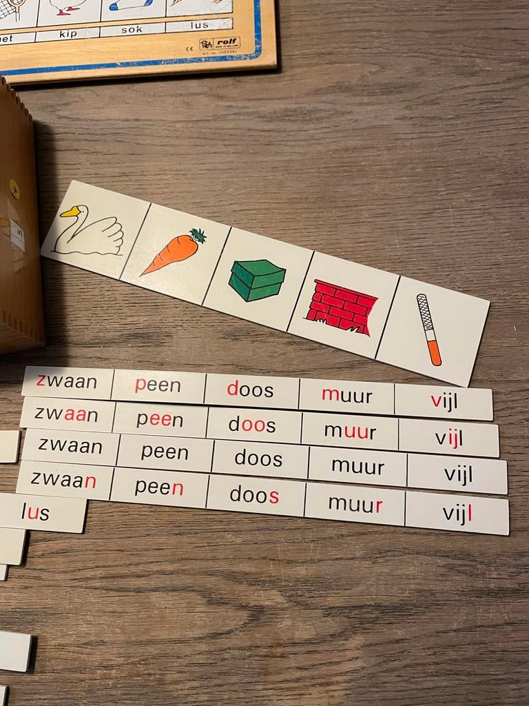 Rolf Taalspel: beeld - klank, Ophalen of Verzenden, Gebruikt, Taal en Lezen