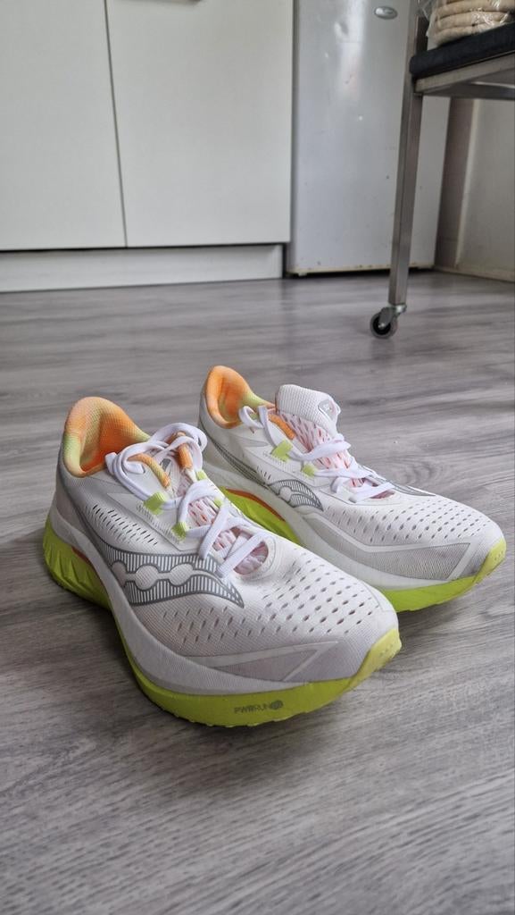 Saucony Endorphin Speed 4 maat 41 dames- Hardloopschoenen, Ophalen of Verzenden, Zo goed als nieuw, Sneakers of Gympen