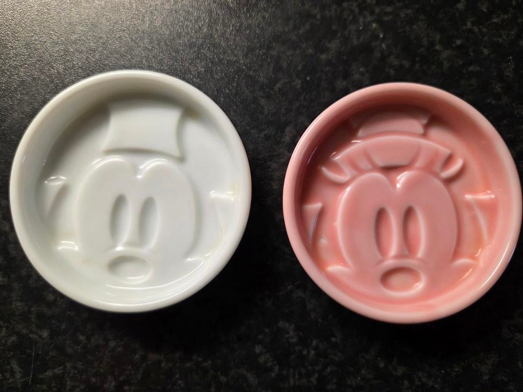 Disney Sango Sojasaus schaaltjes, thee tipjes, Ophalen of Verzenden, Mickey Mouse, Zo goed als nieuw, Servies