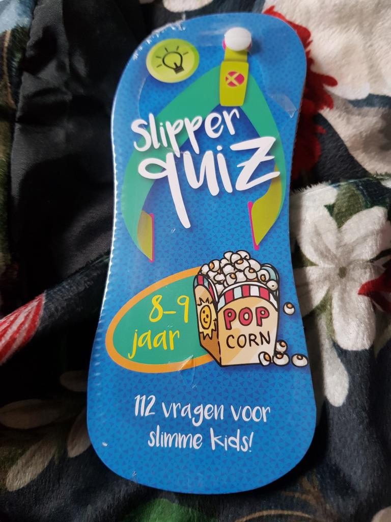 slipper quiz 8 tot 9 jaar, Ophalen of Verzenden, Minder dan 500 stukjes