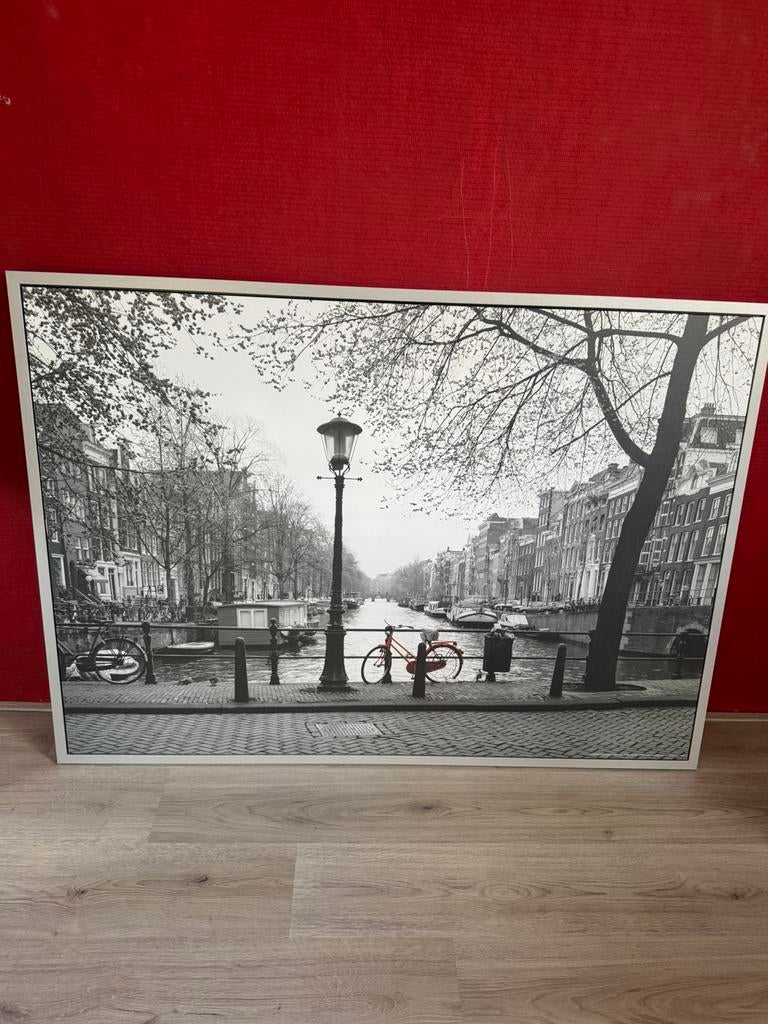 Ikea VILSHULT schilderij topstaat, Ophalen, 125 cm of meer, Zo goed als nieuw, Schilderij