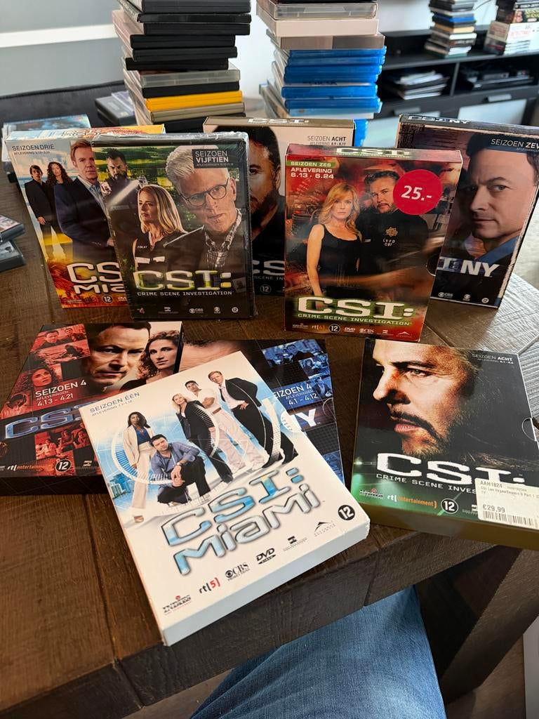 CSI DVD Collectie - Las Vegas, Miami, New York, Gebruikt, Boxset, Ophalen of Verzenden, Vanaf 12 jaar
