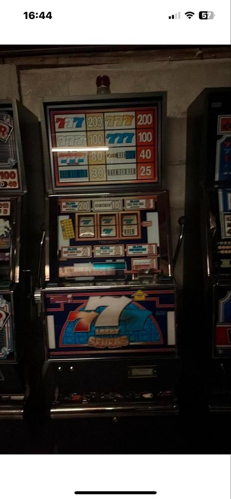 Lucky Sevens Gokkast - Klassieker!, Euro, Ophalen, Gebruikt