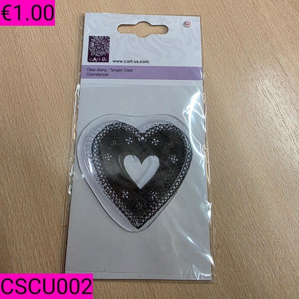 Stempels van cArt-Us, Hobby en Vrije tijd, Stempelen, Zo goed als nieuw, Clearstamp, Ophalen of Verzenden