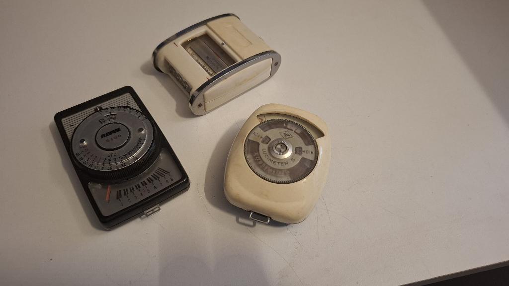 Foto Lichtmeter Vintage, Ophalen of Verzenden, Gebruikt, Compact, Overige Merken