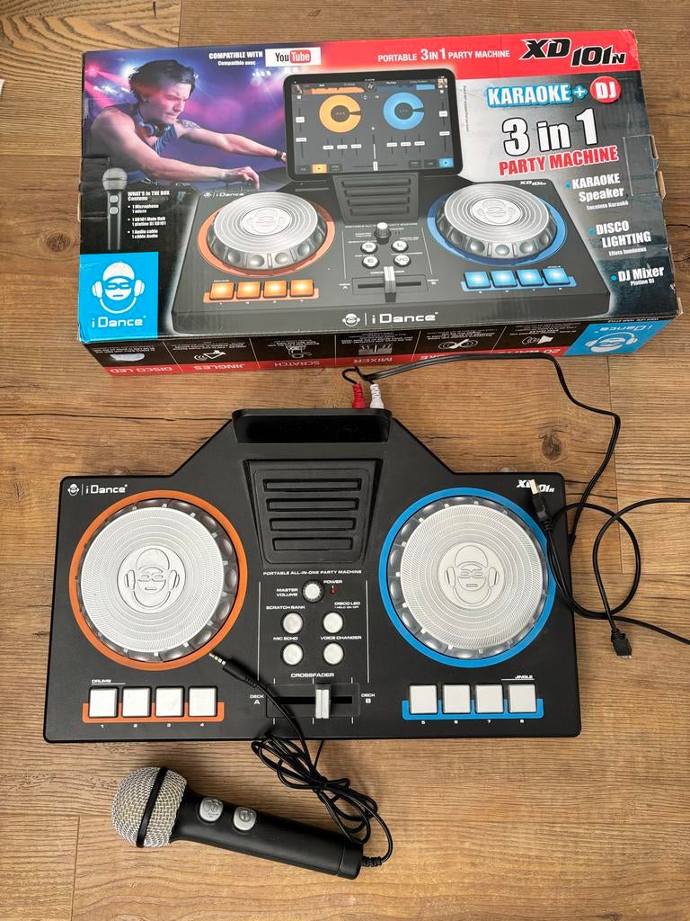 iDance XD101N DJ Set - Nauwelijks Gebruikt, Ophalen, Zo goed als nieuw, Dj-set, Overige merken