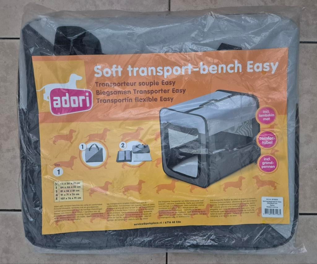 Adori Soft Trabsport Bench Easy, Ophalen of Verzenden, Gebruikt, Riet