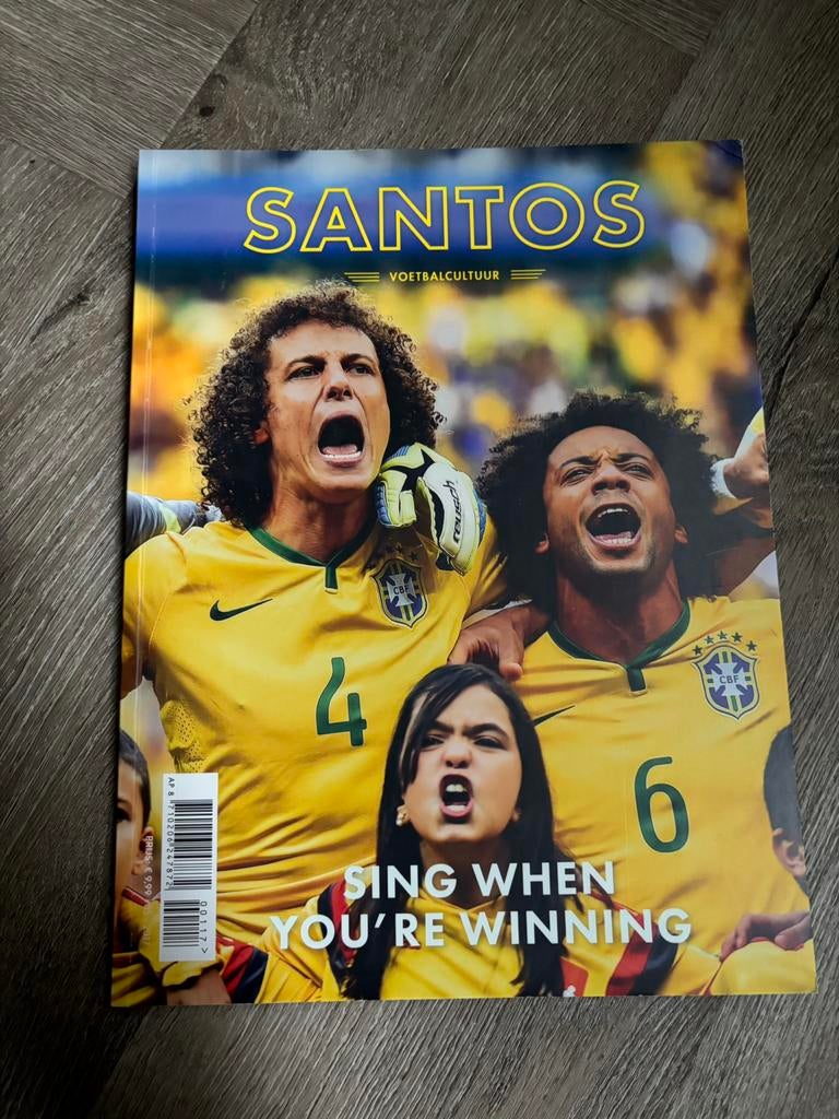 Santos Magazine NR 5, Ophalen of Verzenden, Zo goed als nieuw, Buitenlandse clubs, Boek of Tijdschrift