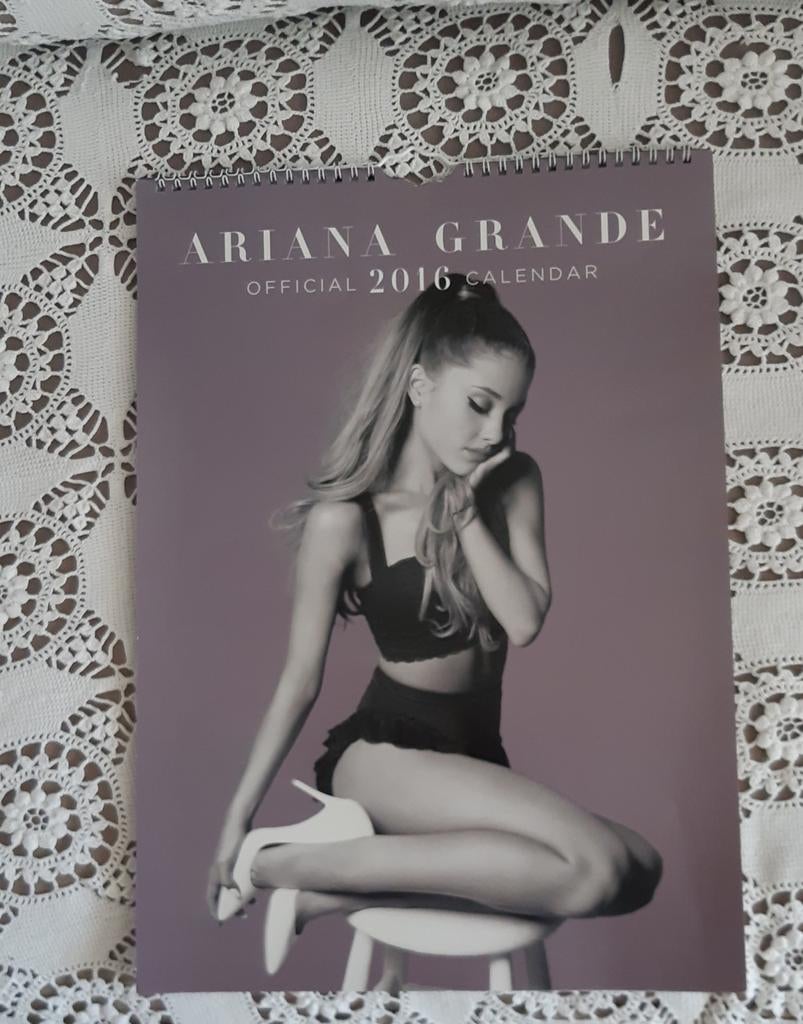 Ariana Grande kalender, Ophalen of Verzenden, Poster, Artwork of Schilderij