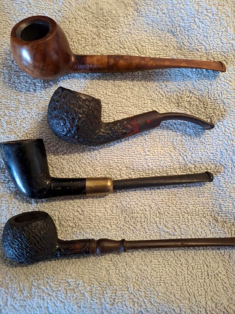 4 Tabaks pijpen, Ophalen of Verzenden, Aansteker