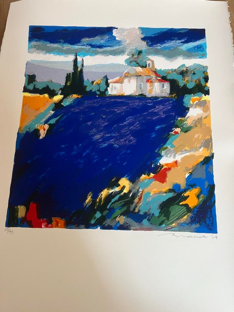 Willem Brauck - Frans Landschap, Ophalen