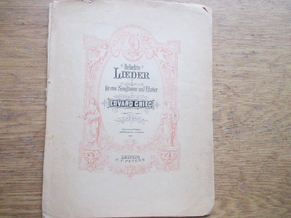 GRIEG - ICH LIEBE DICH, Zang, Gebruikt, Ophalen of Verzenden, Artiest of Componist