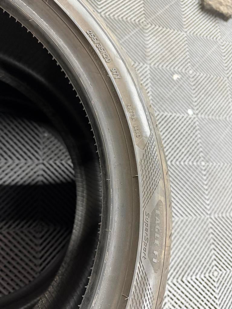Goodyear Eagle F1 SuperSport 255/35R20 Banden, Gebruikt, 255 mm, Ophalen of Verzenden, Band(en)