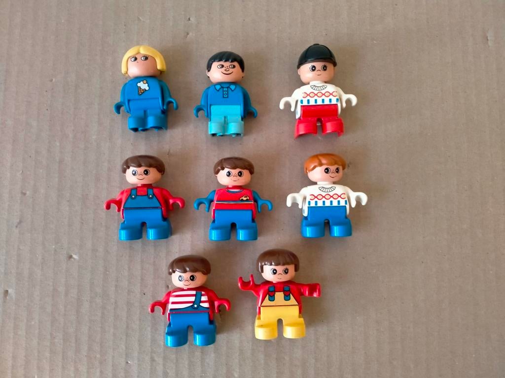 Duplo therapie poppetjes jongen meisje kinderen PER STUK, Ophalen of Verzenden, Gebruikt, Duplo