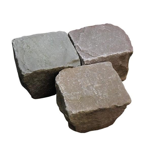 Kandla Gres Kinderkop 6x L15xB15xH15cm, vuurvast, bestrating, Tuin en Terras, Grind, Keien en Split, Ophalen, Gebruikt, Zandsteen