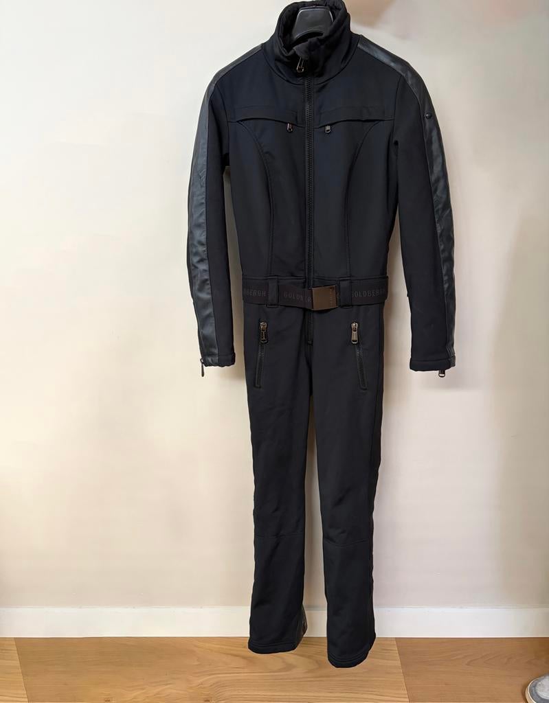 Goldbergh Skipak Zwart Maat 38 (M) - Zeer Goede Staat, Kleding | Dames, Wintersportkleding, Ophalen of Verzenden, Zo goed als nieuw