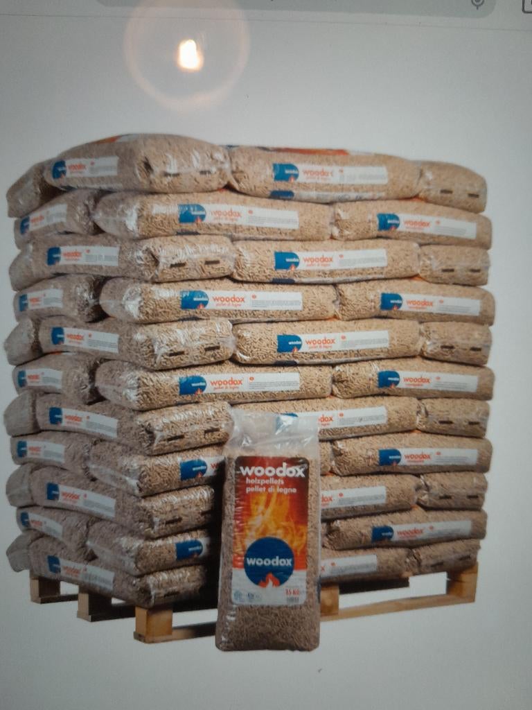 Woodox pellets, houtpellets voor Uw pelletkachel, Ophalen, Nieuw