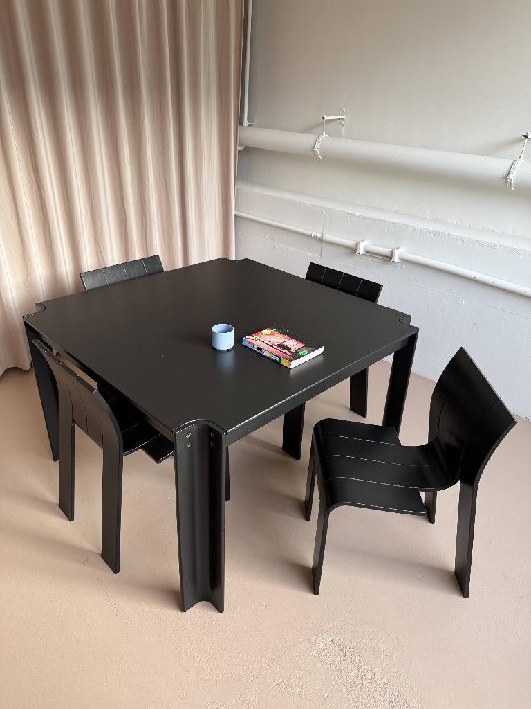 SALE vintage Strip stoelen tafel, Gijs Bakker Castelijn, Castelijn, Castelijn, Verzenden, Vintage Design, Dutch Design, 70s, 70s design