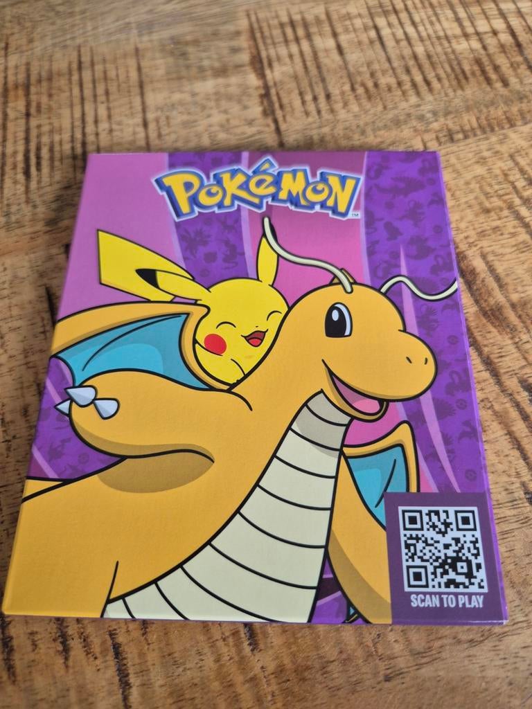 Pokemon dragonite kaartjes en poster McDonald's happy meal, Hobby en Vrije tijd, Verzamelkaartspellen | Pokémon, Ophalen of Verzenden